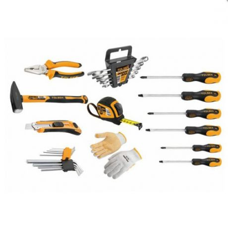 Комплект інструментів Tolsen в пластиковому ящику 26 предметів (85361)