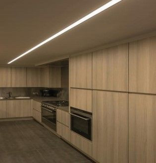 LED-профіль MLG врізний LT46251 з розсіювачем, 2 метра - фото №4