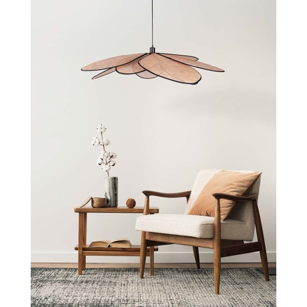 Подвесной светильник, люстра Goldlux 331199 Tobago E27 1x20W IP20 бежевый - фото №1