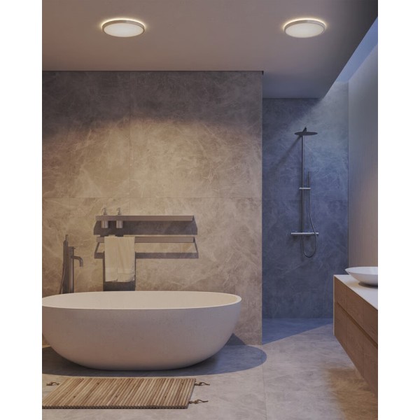 Потолочный светильник Nordlux 2015116133 Oja LED 1x19W 2700K 2100Lm IP54 хром - фото №2