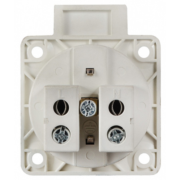 Силовой разъем Аско-Укрем ГВ 16А/2 (220В) 2Р+РЕ (312) (A0080030011) - фото №1