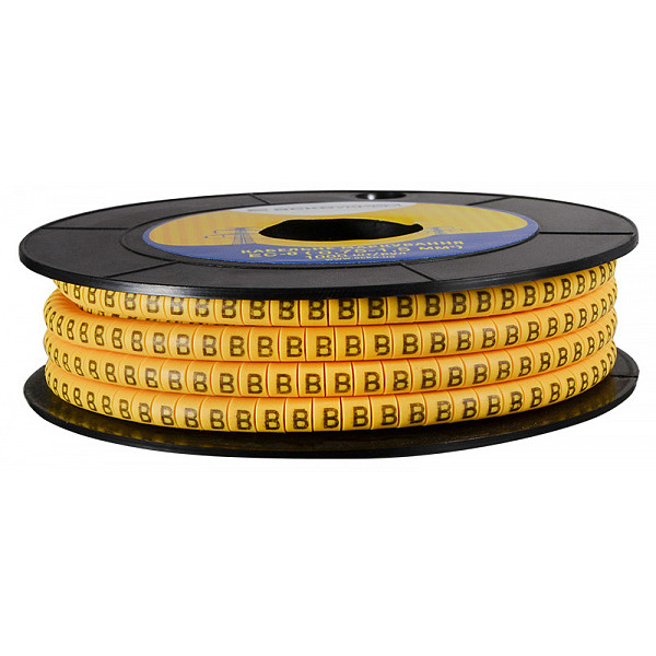 Кабельный маркер Аско-Укрем EC-0 символ «B» (A0150080060)