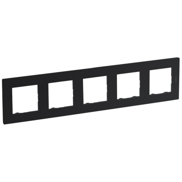 Рамка 5-постовая Legrand Niloe Step антрацит (863795)