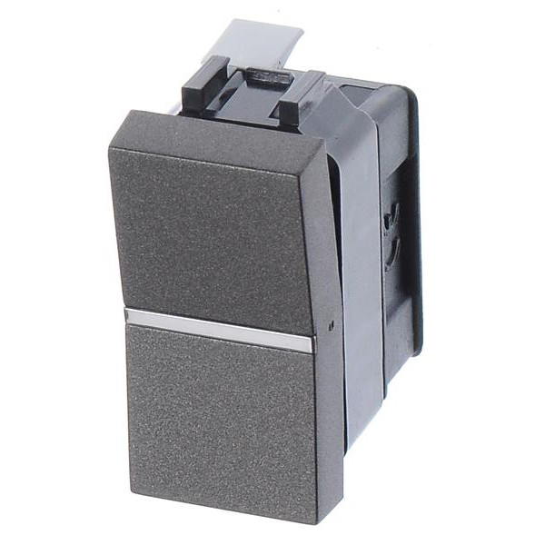 Выключатель ABB Zenit 2CLA210100N1801 N2101 AN 1М (антрацит) - фото №2