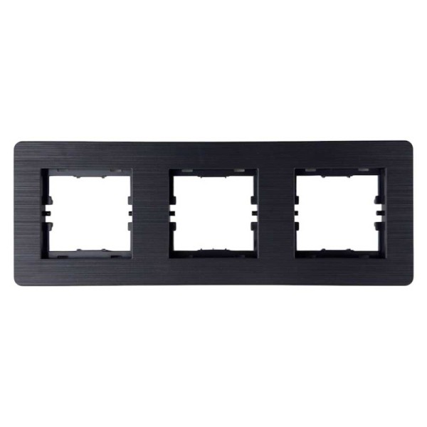 Рамка Nilson Selene антрацит 3-на ( 23362593 )