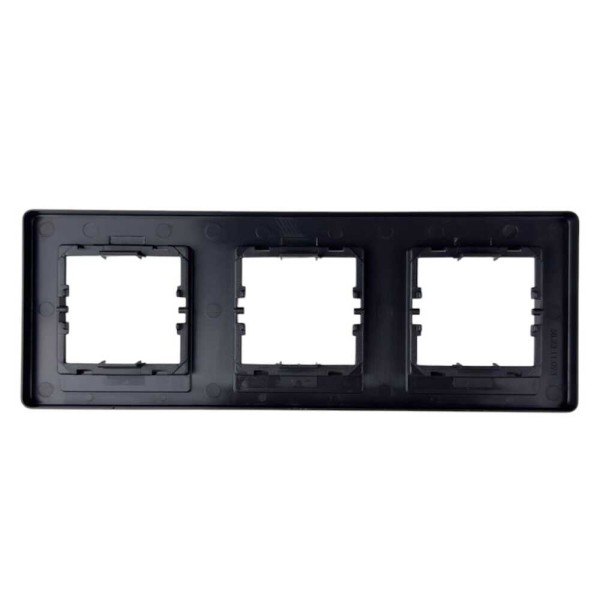Рамка Nilson Selene антрацит 3-на ( 23362593 ) - фото №1