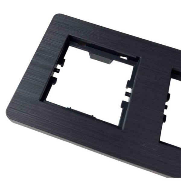 Рамка Nilson Selene антрацит 3-на ( 23362593 ) - фото №2