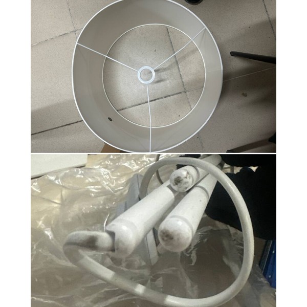 Торшер Nowodvorski 38191 Cadilac I E27 1x25W IP20 белый - фото №1