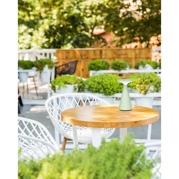 Светильник уличный портативный Goldlux 329974 Paros LED 1x1.8W 2700K 160Lm IP44 зеленый - фото №2