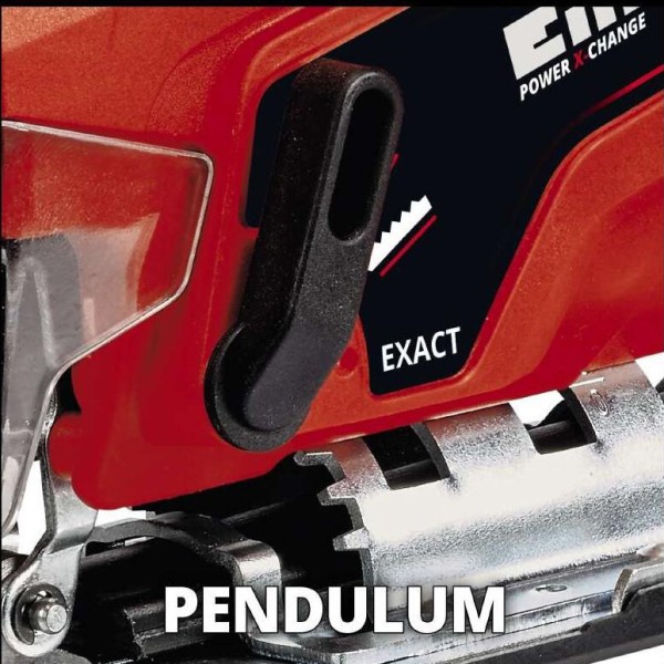 Аккумуляторный лобзик Einhell X-Change 18 В 2700 об/мин 25,4мм (4321209) - фото №3