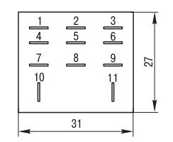 Промежуточное реле E.Next e.control.p1035 10А 110В АC (i.ly3.110ac) - фото №1