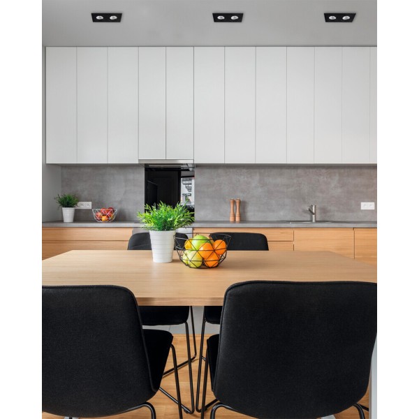 Точечный светильник Kanlux 19459 Seidy GU5.3 2x10W IP20 черный - фото №2