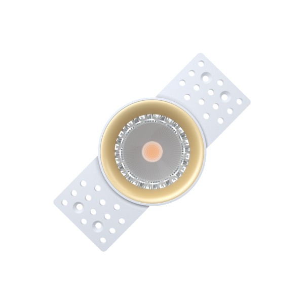 Точковий світильник Kloodi KD-HALO R60 GD GU10 IP20 золотий - фото №1