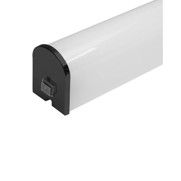 Светильник подсветка для зеркала Goldlux 328649 Alex Led 60 1x15W 4000K 1720Lm IP44 Черный - фото №1