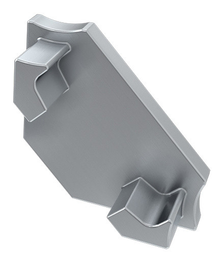 Заглушка Lumines для типа C без отверстия серебро - фото №1