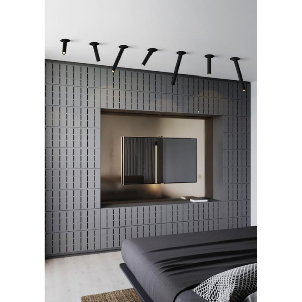 Точковий світильник Kloodi KD-TUB100 LED 1x5W 3000K 400Lm IP20 Bl - фото №3