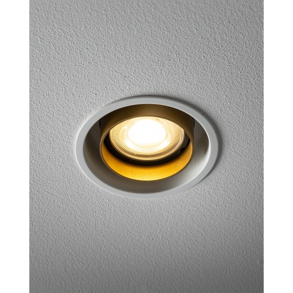 Точковий світильник Nowodvorski 10798 Mono Slide GU10 1x10W IP20 золотий - фото №3