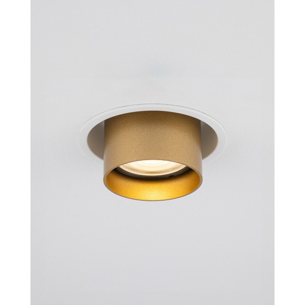 Точковий світильник Nowodvorski 10798 Mono Slide GU10 1x10W IP20 золотий - фото №4