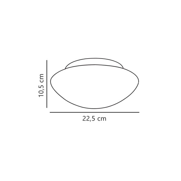 Світильник стельовий Nordlux 25576000 Ufo E27 1x15W IP44 білий - фото №2
