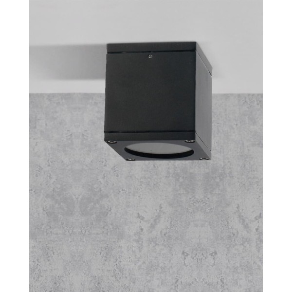 Вуличний світильник Goldlux 323255 Morris GU10 1x12W IP54 чорний - фото №1