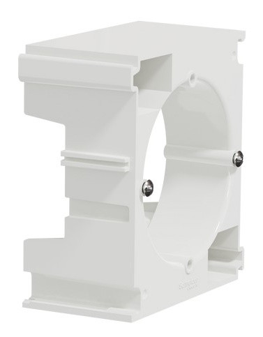 Підрозетник зовнішнього монтажу модульний Schneider Electric Sedna Design білий SDD111902 - фото №1