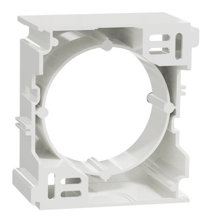 Підрозетник зовнішнього монтажу модульний Schneider Electric Sedna Design білий SDD111902 - фото №3