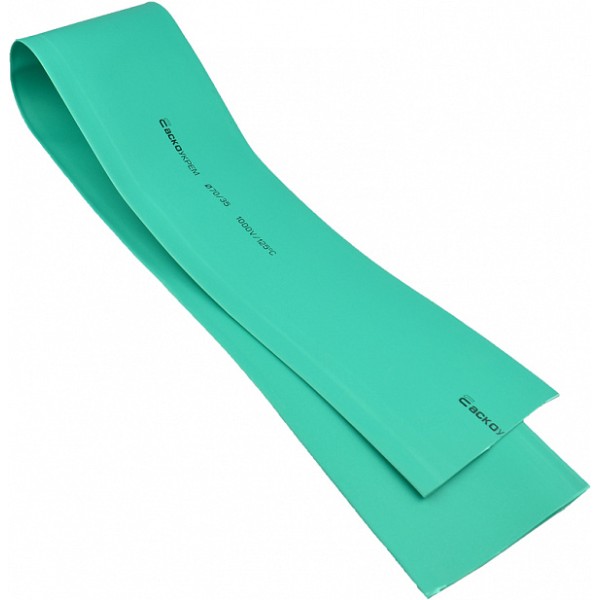 Термоусаджувальна трубка Аско-Укрем Ø70,0/35,0 зелена 1м (A0150040296)