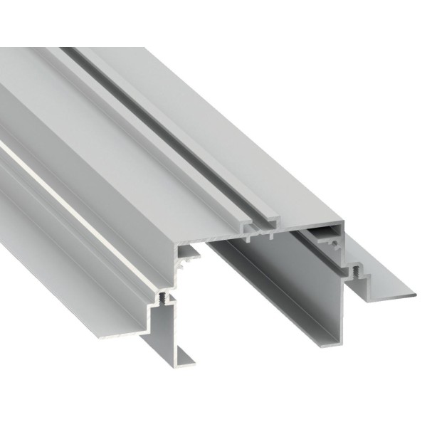 Профіль монтажний для світлодіодної стрічки Lumines Talia M4 срібло