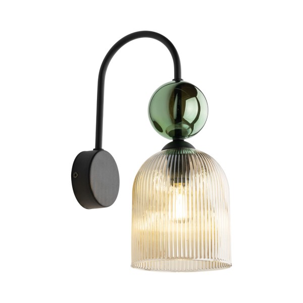 Бра, настенный светильник TK Lighting 11143 Sophia E14 1x10W IP20 зеленый - фото №3