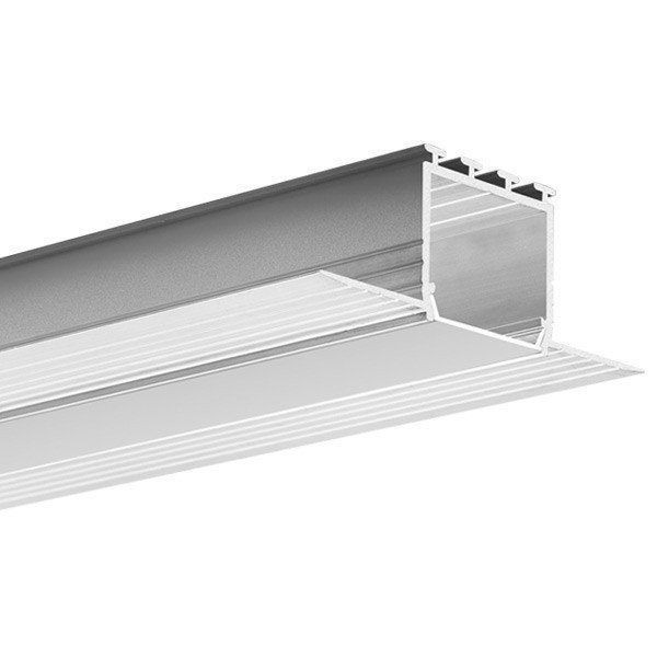 LED-профіль KLUS під шпаклівку KOZEL, 2 метри (KLUS_A06454N_2) - фото №1