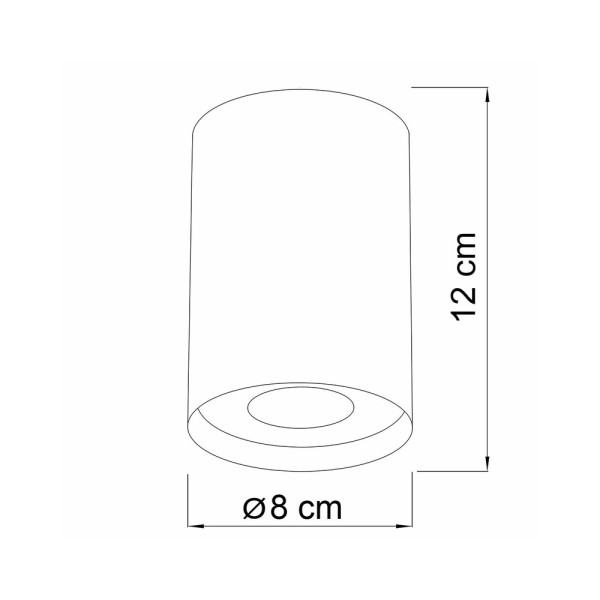 Точечный светильник накладной Imperium Light 48112.12.12 Tokyo GU10 1x50W IP20 Золотой - фото №2