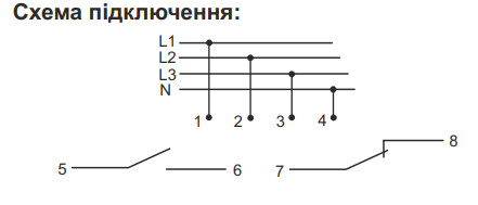 Реле контролю фаз CZF-BM 380В 10А 2S - фото №1