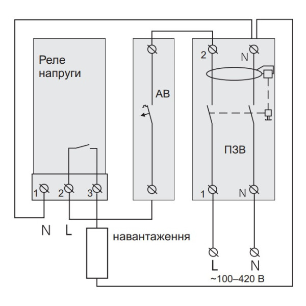 Реле напруги ZUBR D40 - фото №5