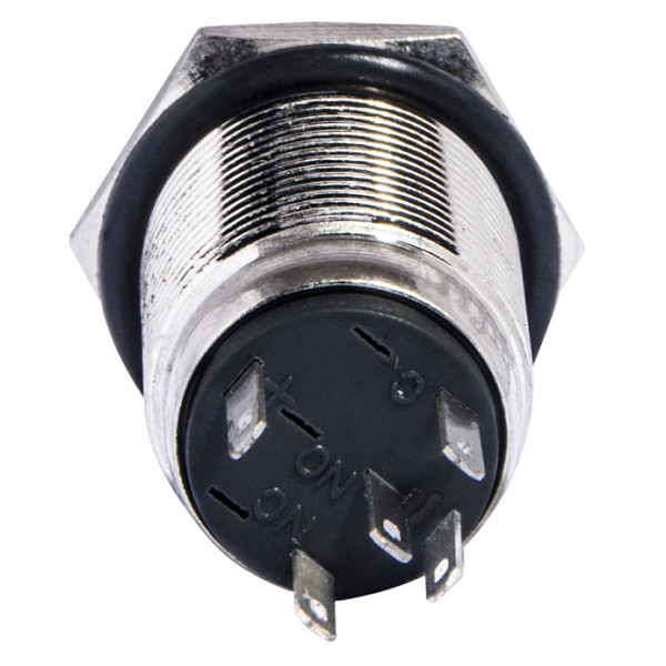 Кнопка Аско-Укрем TYJ 16-261 1NO+1NC 220В з підсвічуванням зелена (A0140010093) - фото №4