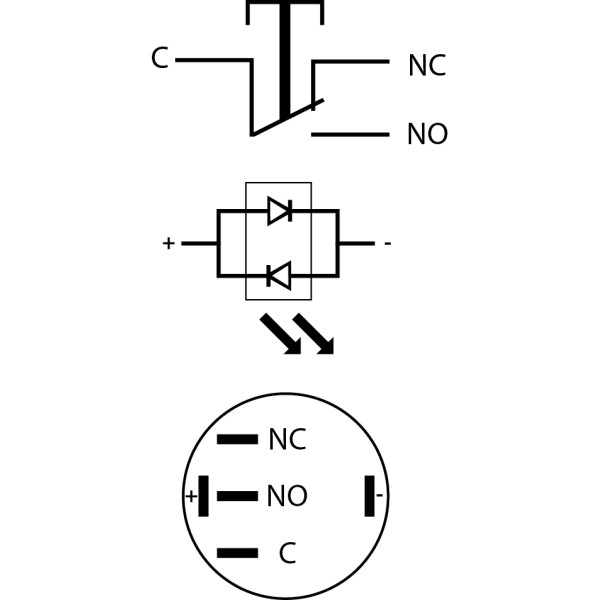 Кнопка Аско-Укрем TYJ 16-261 1NO+1NC 220В з підсвічуванням зелена (A0140010093) - фото №6