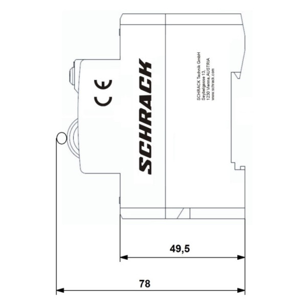 ПЗВ Schrack AR004130 10кА 40А 300мА 3P+N тип AC - фото №6