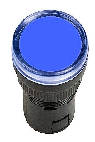 Сигнальна лампа TNSy AD16DS Ø16мм 24В AC/DC синя (TNSy5500249)