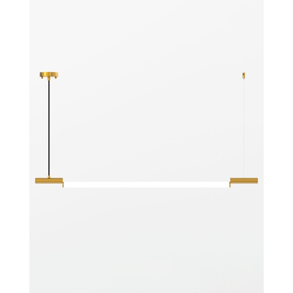 Подвесной светильник, люстра Pikart 37965-6 Line Switch LED 1x35W 3000K IP20 латунный - фото №3