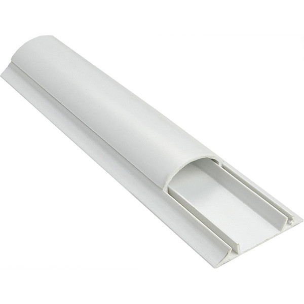 Напольный короб Аско-Укрем 25х10/2000мм белый (A0070030023)