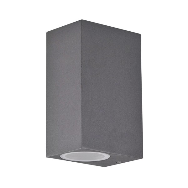 Вуличний світильник Goldlux 313324 Boston GU10 2x10W IP44 графітовий - фото №3