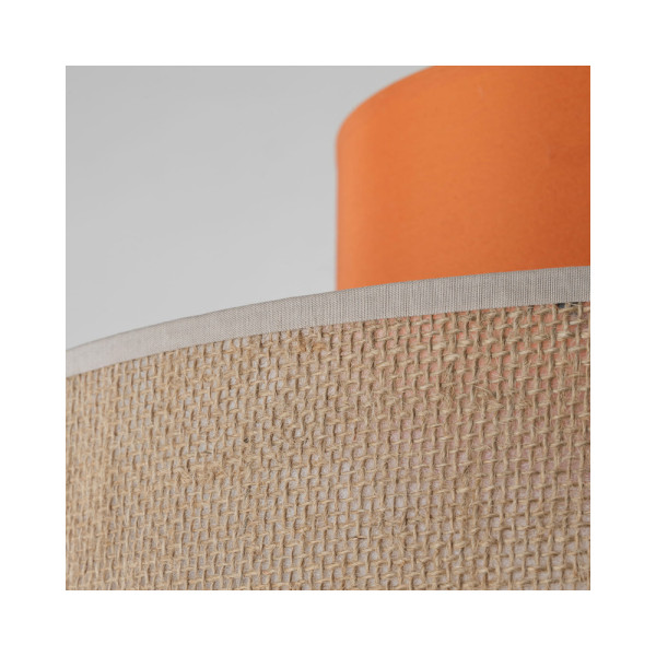 Подвесной светильник, люстра Tk Lighting 3227 Duo Juta E27 1x15W IP20 Бежевый - фото №1