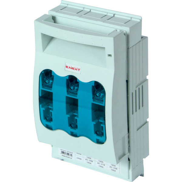Выключатель-разъединитель под предохранитель E.Next e.fuse.VR.160 3 полюса 160А (i0760039)