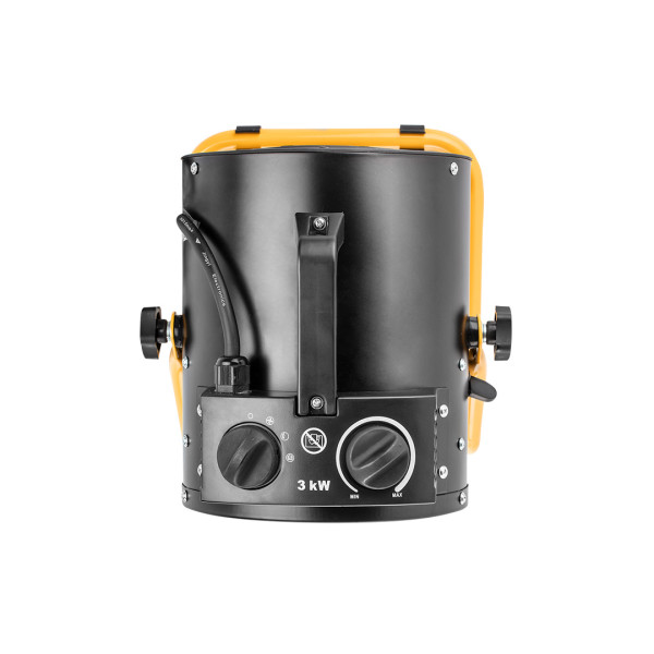 Теплова гармата Neo Tools 3кВт IPX4 з потоком повітря 354м³/год з регулюванням нержавіюча сталь (90-068) - фото №2