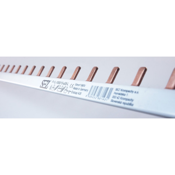 Соединительная однофазная шина Sez P-1L-1000/10-a35-L - фото №1