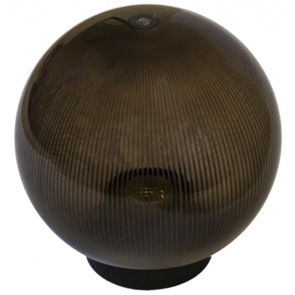 Світильник "Куля" E.Next e.street.light.350.smoke.pr Е27 димчата призма (l0120066)