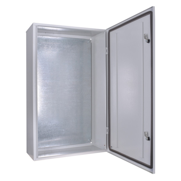 Металевий корпус E.Next e.mbox.stand.p.80.40.25 з монтажною панеллю 800x400x250 IP54 (s0105018) - фото №2