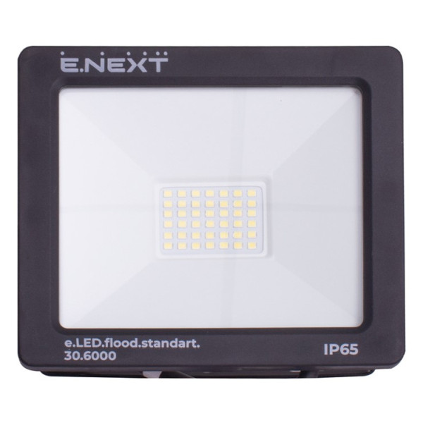 Світлодіодний прожектор E.Next e.LED.flood.stand.30.6000 30Вт 6000К - фото №1
