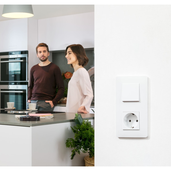 Двопостова рамка Schneider Electric NU200418 (біла) - фото №4