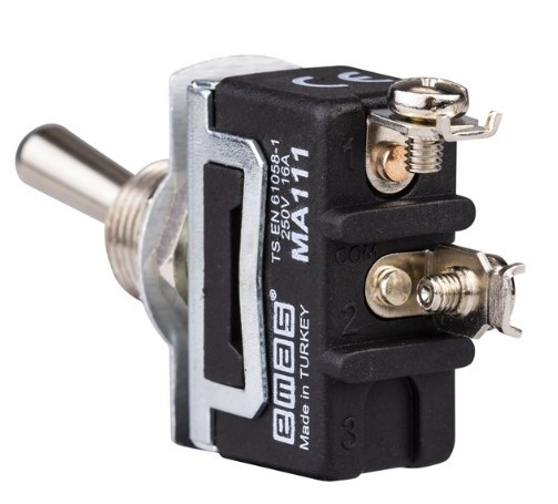 Тумблер EMAS MA111 ON-OFF - фото №1