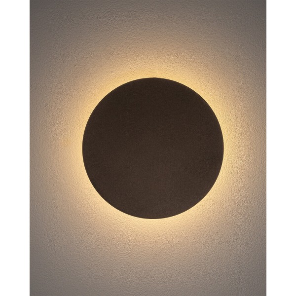 Бра, настінний світильник Nowodvorski 10315 Ring S LED 1x7W 3000K 60Lm IP20 шоколадний - фото №3